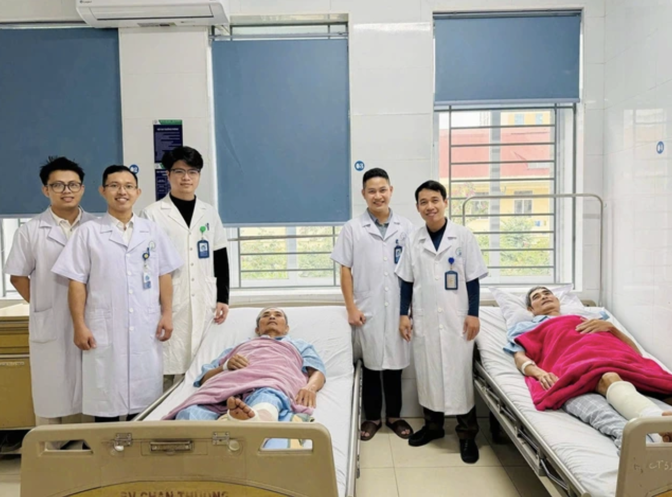 Bệnh viện Chấn thương Chỉnh hình Nghệ An liên tiếp cứu thành công hai ca đứt lìa cổ chân